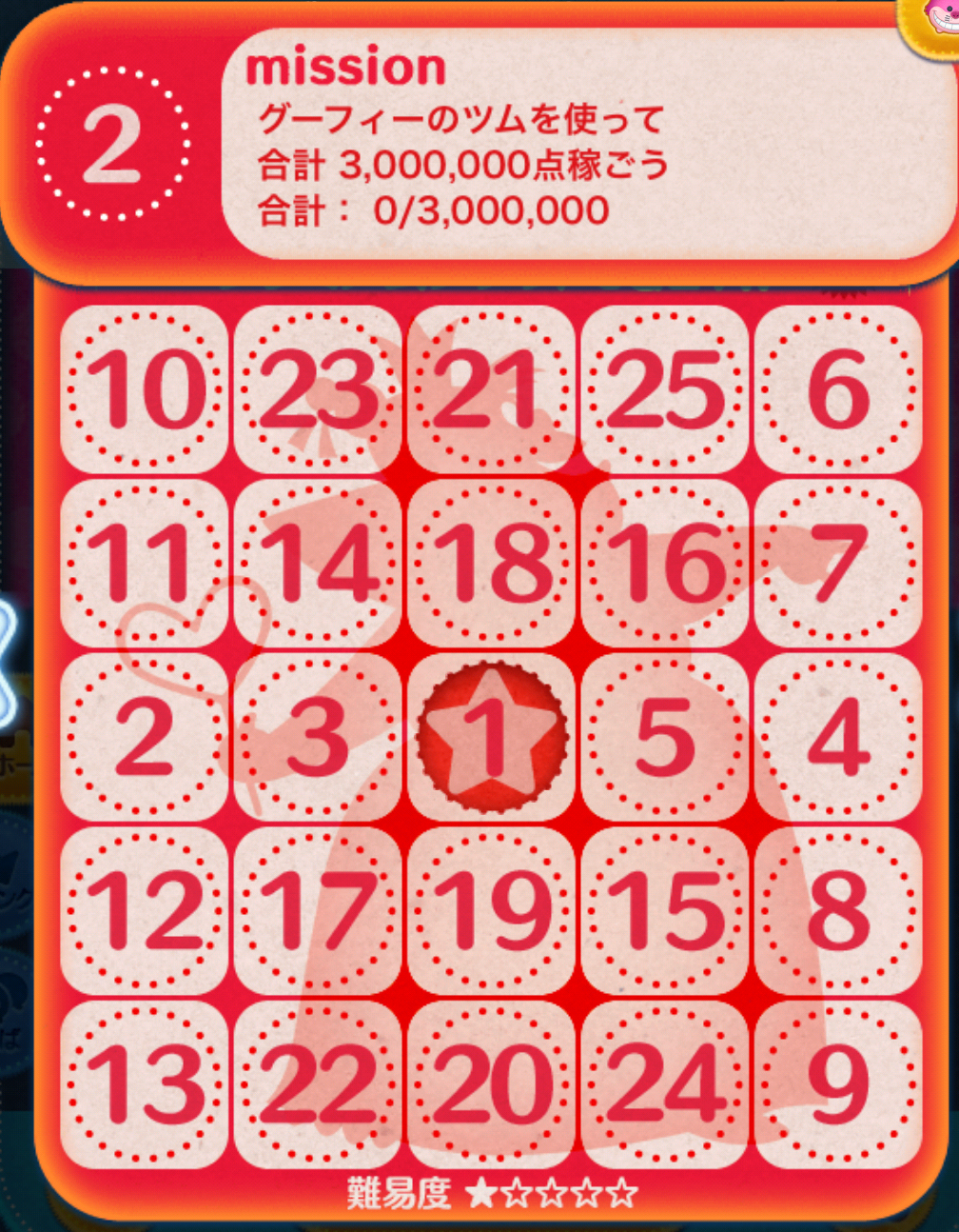 【ツムツム】グーフィーのツムで合計300万点!